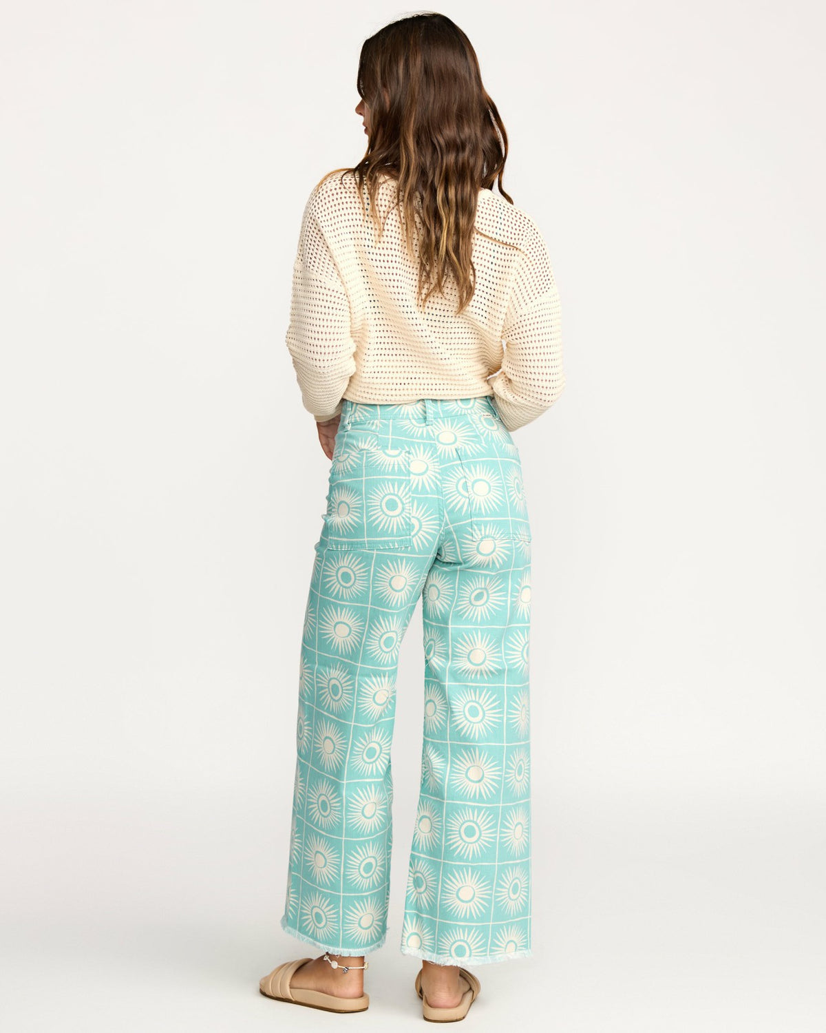 Free Fall Printed Twill Pants - Misty Blue | Billabong