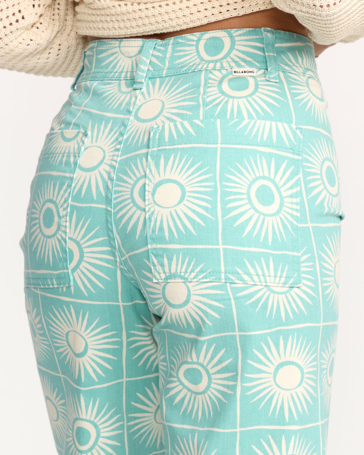 Free Fall Printed Twill Pants - Misty Blue | Billabong