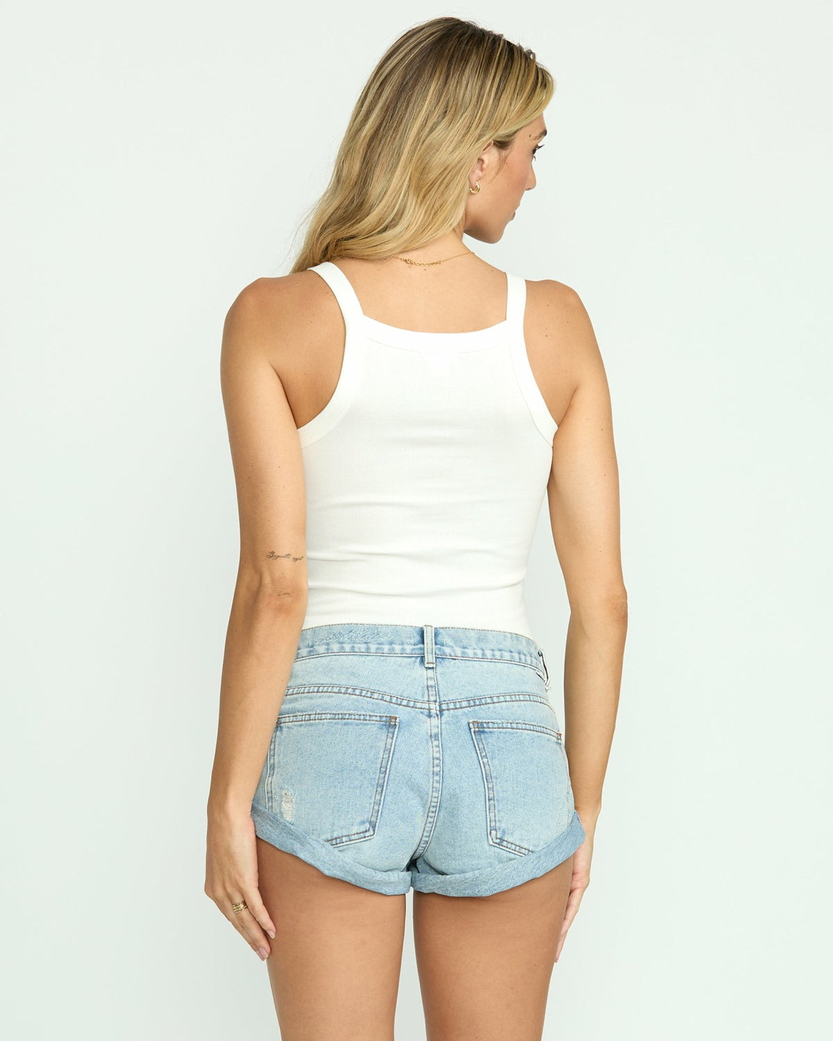 Get Low Denim Shorts - Light Wash Destroy | Billabong