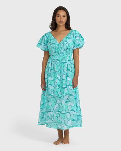 Go Coastal Midi Dress - Blue Bird | Billabong