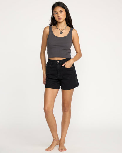 Goddess Knit Tank - Black Sands | Billabong
