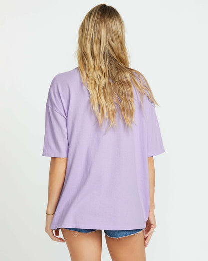 Goes Around Here Tee - Peaceful Lilac | Billabong