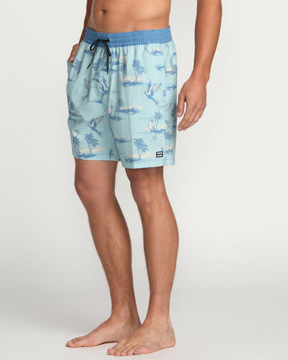 Good Times Laybacks 16" Trunks - Dusty Blue | Billabong