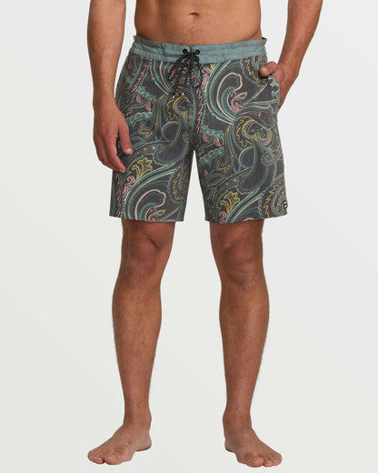 Good Times Lo Tide 18" Boardshorts - Dark Slate | Billabong
