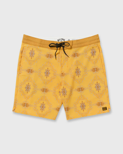 Good Times Lo Tide 18" Boardshorts - Dust Yellow | Billabong