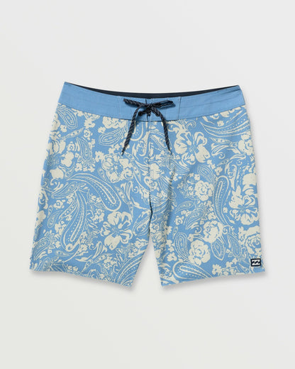 Good Times Pro Performance 18" Boardshorts - Carolina Blue | Billabong