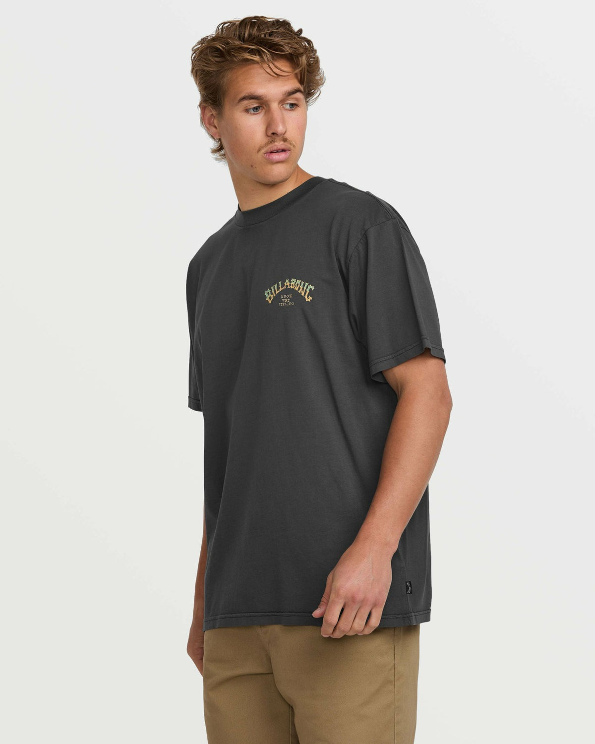 Hack Premium Wave Wash Tee - Washed Black | Billabong