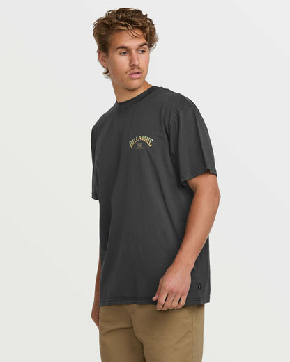 Hack Premium Wave Wash Tee - Washed Black | Billabong