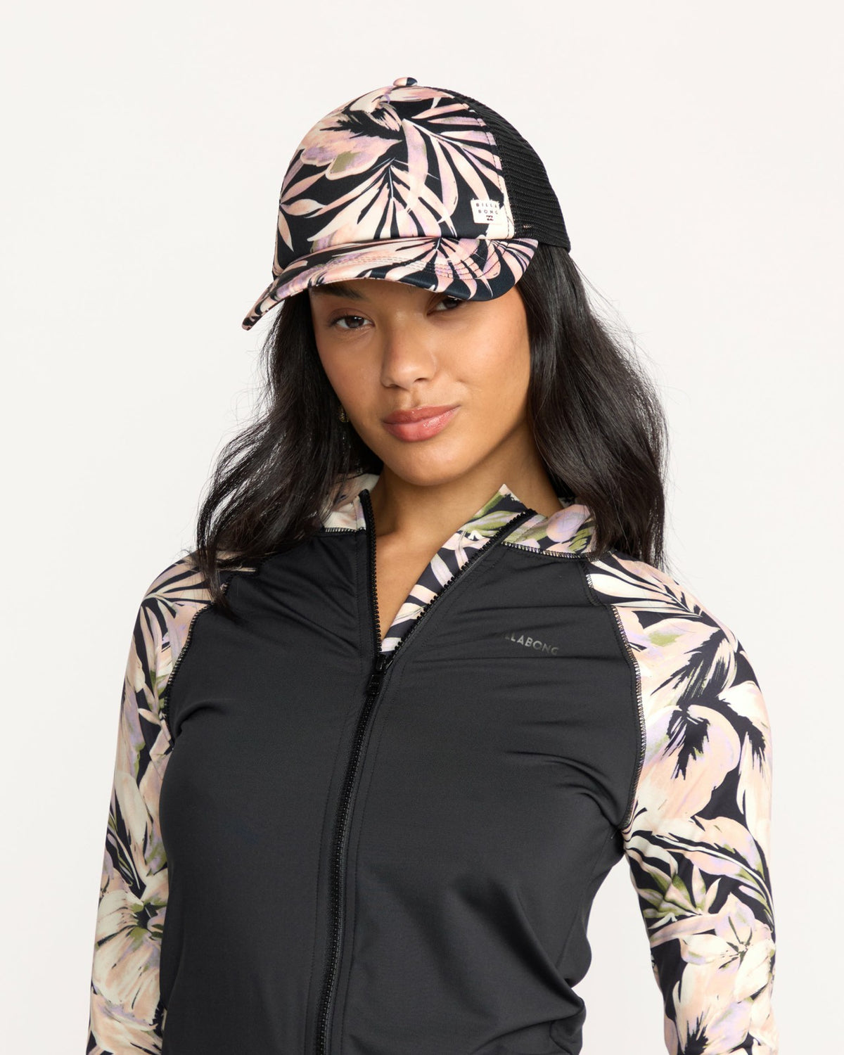 Heritage Mashup Hat - Black Floral | Billabong