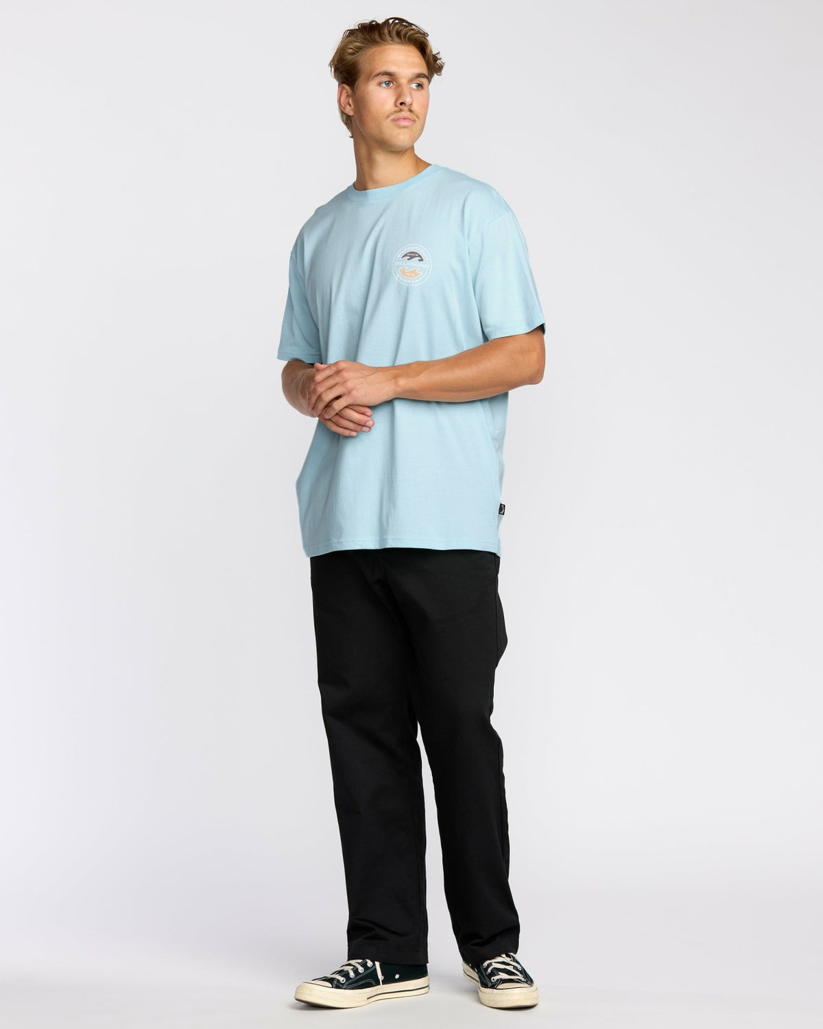 Hollow Premium Short Sleeve T-Shirt - Coastal Blue | Billabong