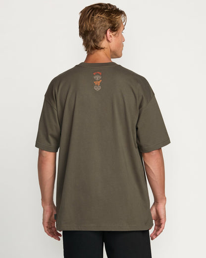 Billabong x Mami Wata Icons OG Tee - Brown | Billabong