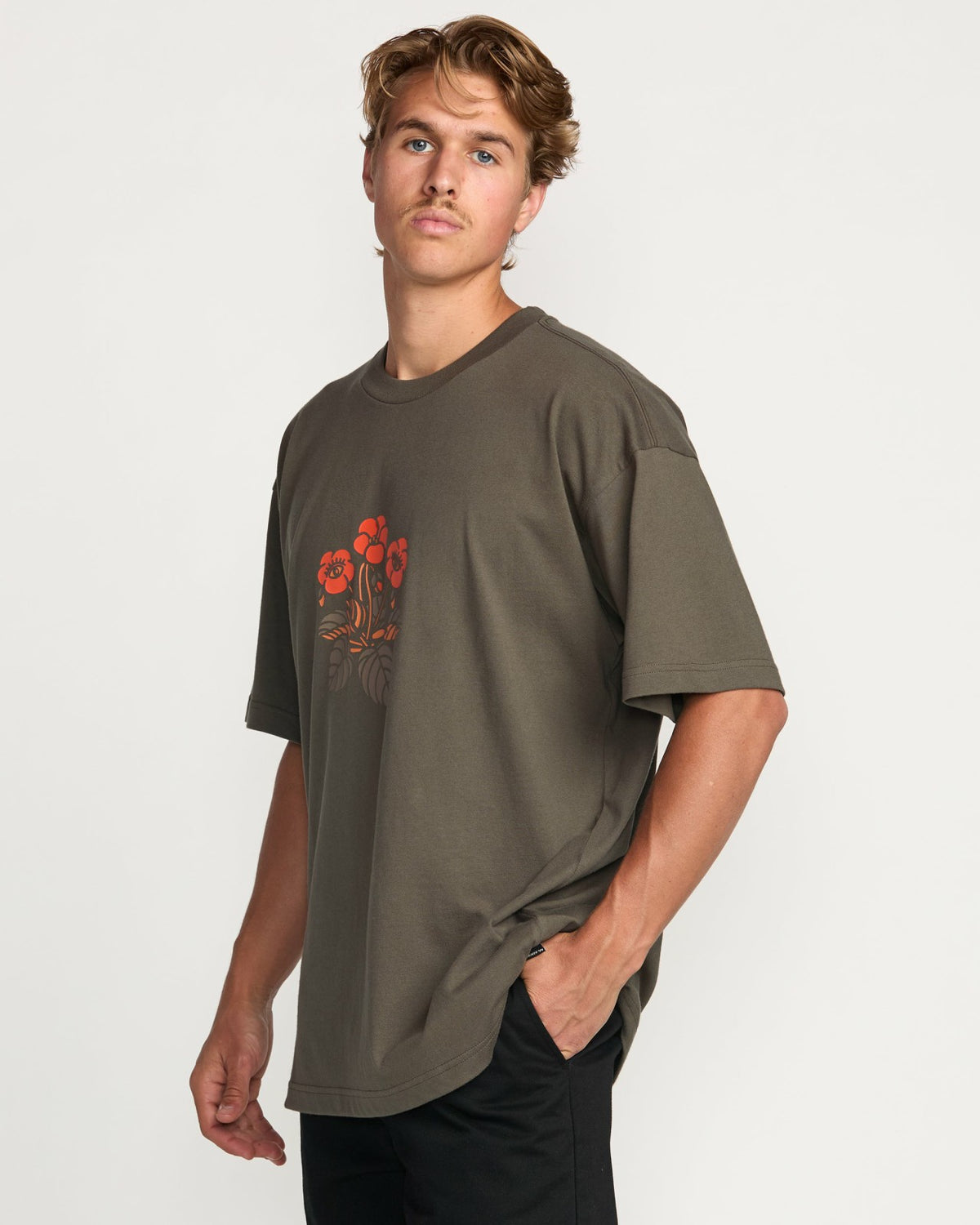 Billabong x Mami Wata Icons OG Tee - Brown | Billabong