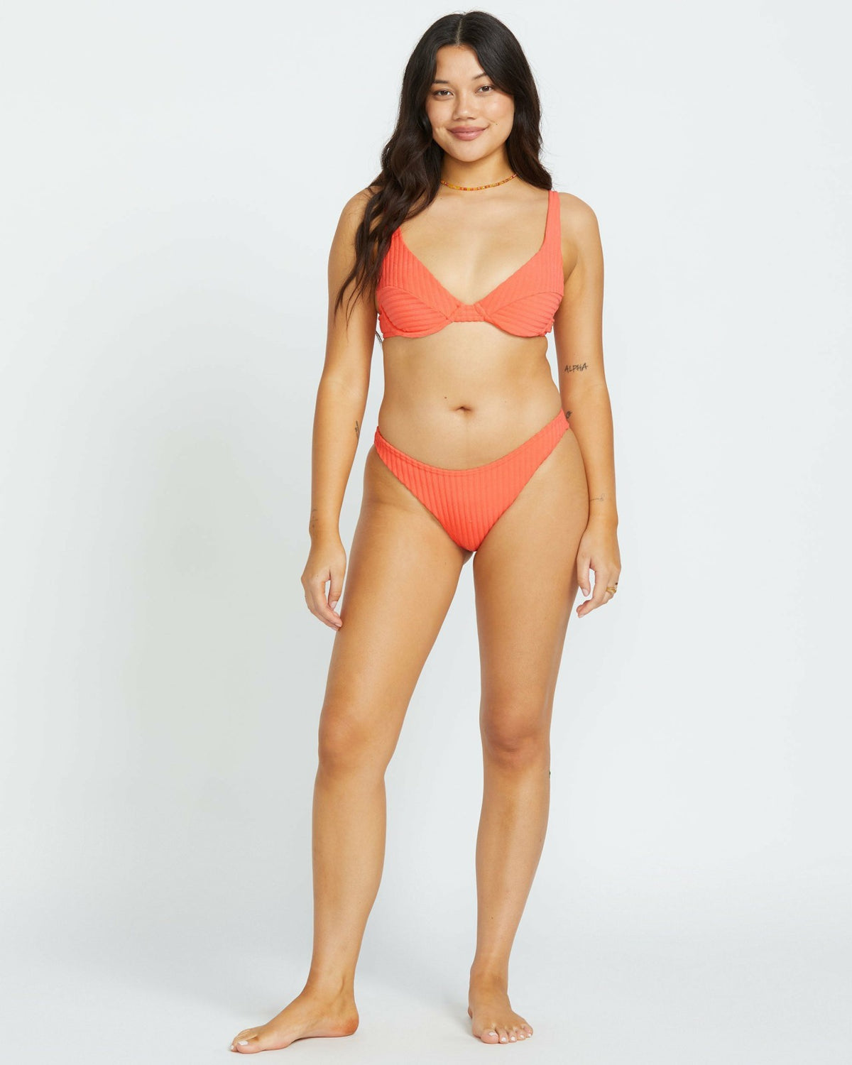 In The Loop Hike Bikini Bottom - Papaya | Billabong