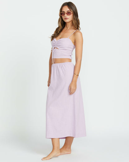 Keep It Simple Skirt - Amethyst Smoke | Billabong