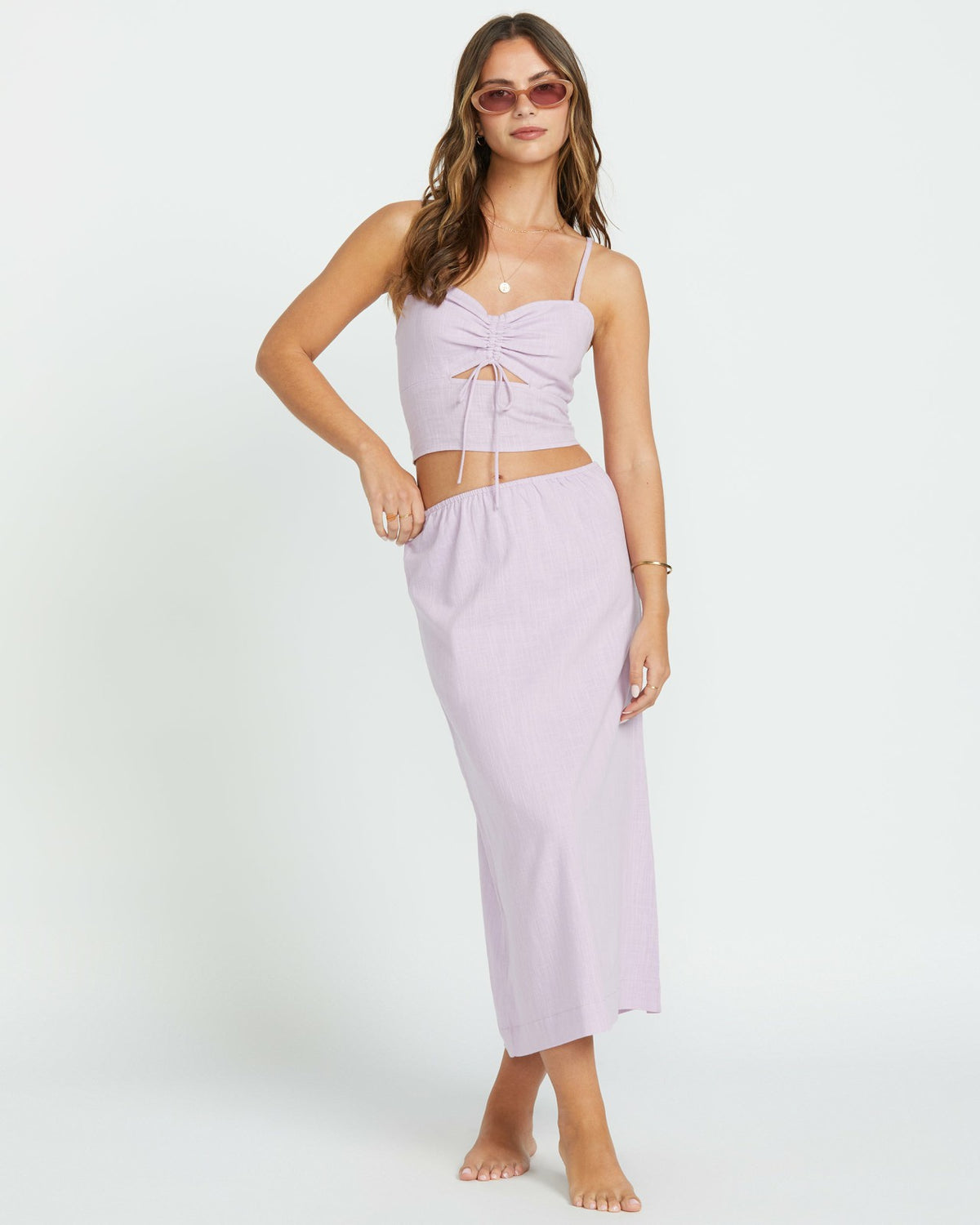 Keep It Simple Skirt - Amethyst Smoke | Billabong