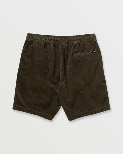Larry Laybacks 19" Cord Shorts - Brown | Billabong