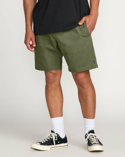 Larry Laybacks 19" Twill Shorts - Olive | Billabong