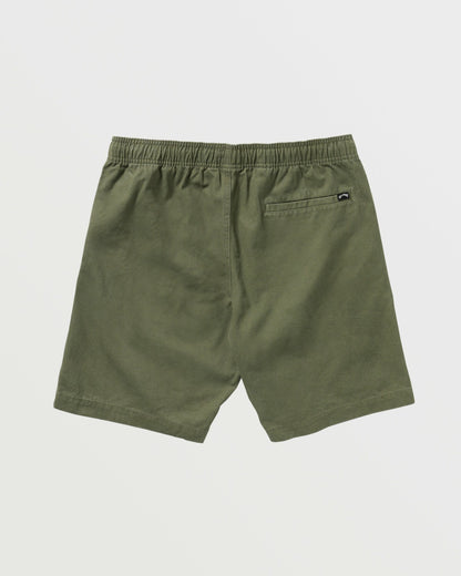 Larry Laybacks 19" Twill Shorts - Olive | Billabong