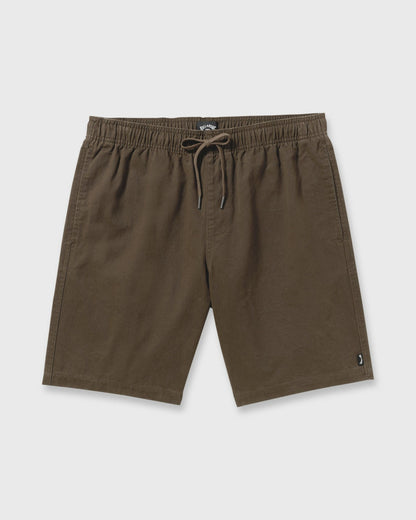 Larry Laybacks 19" Twill Shorts - Rustic Brown | Billabong