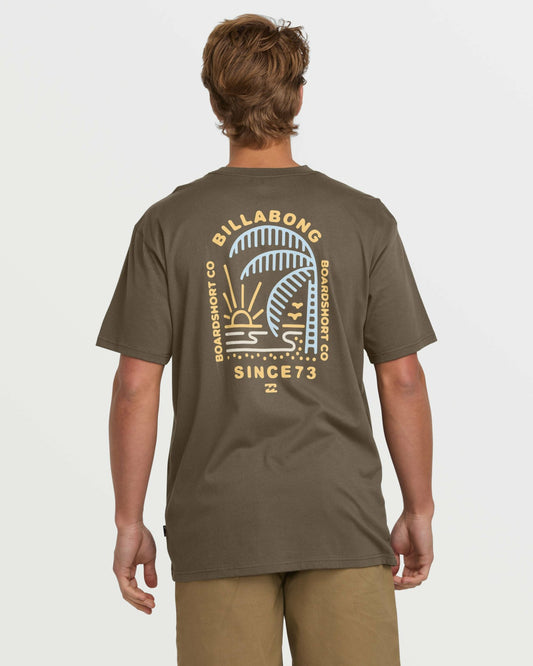 Last Light Premium Tee - Brown | Billabong