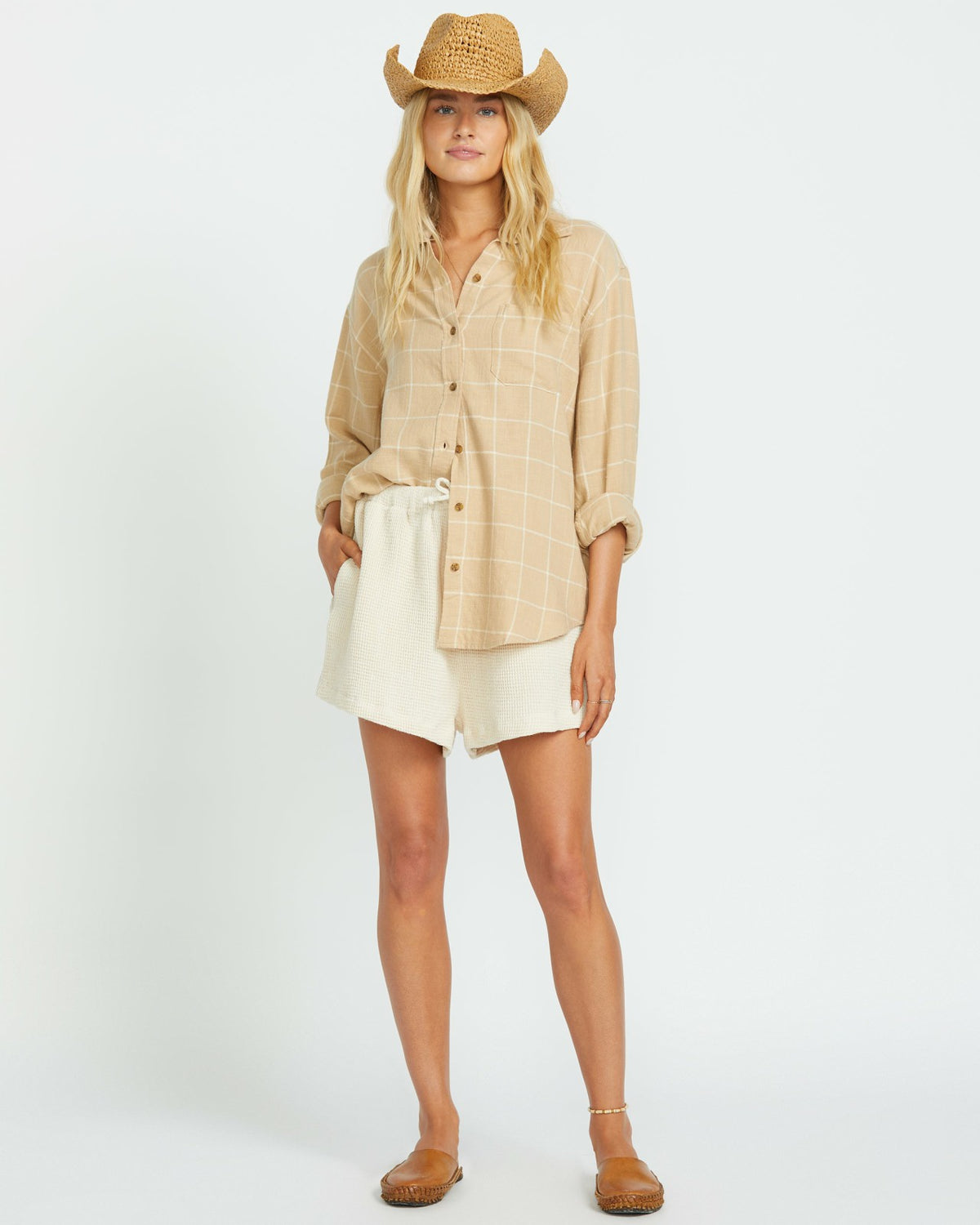 Layer Up Long Sleeve Shirt - Khaki | Billabong