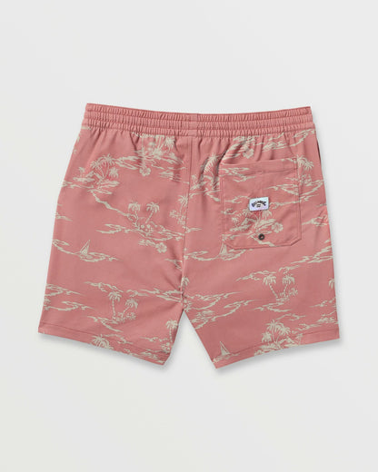 Lineup Laybacks 16" Trunks - Dusty Rose | Billabong