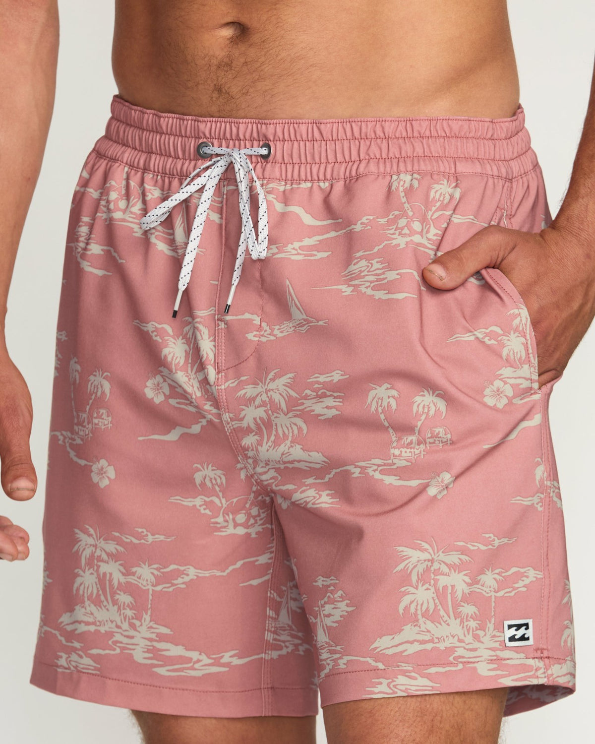 Lineup Laybacks 16" Trunks - Dusty Rose | Billabong