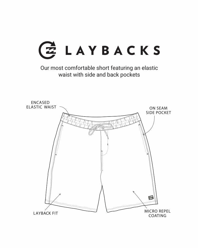 Lineup Laybacks 16" Trunks - Dusty Pink | Billabong