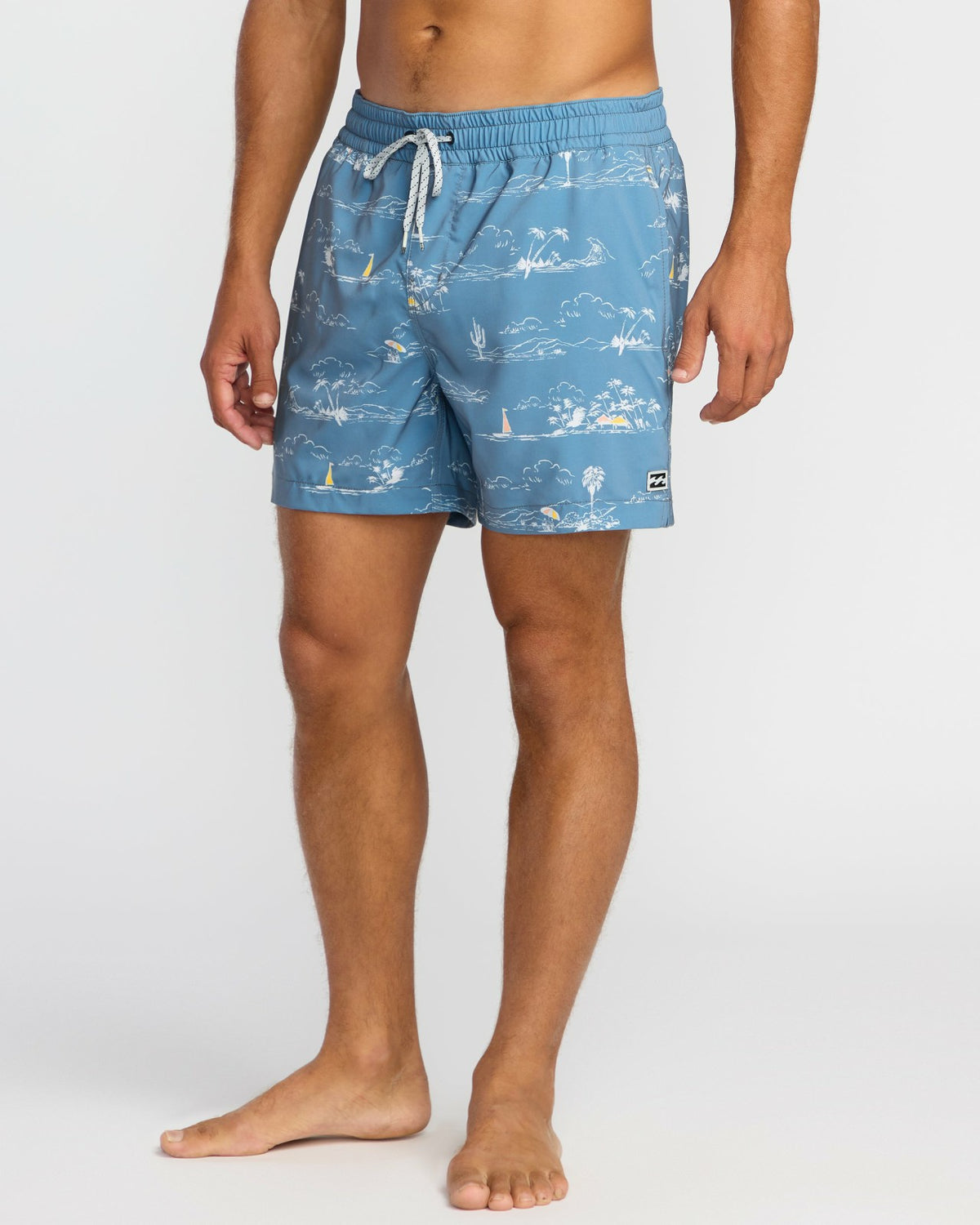 Lineup Laybacks 16" Trunks - Steel Blue | Billabong