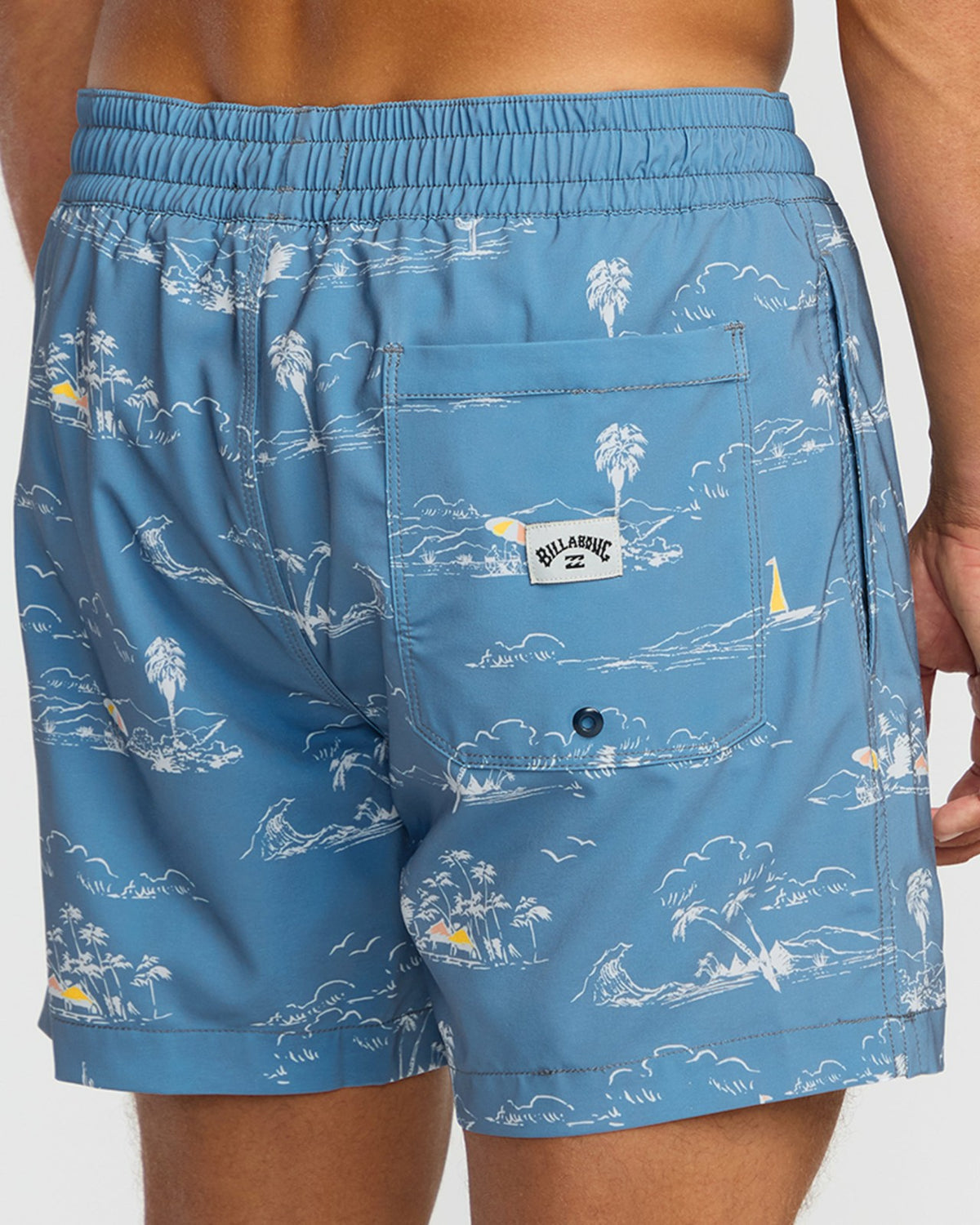Lineup Laybacks 16" Trunks - Steel Blue | Billabong