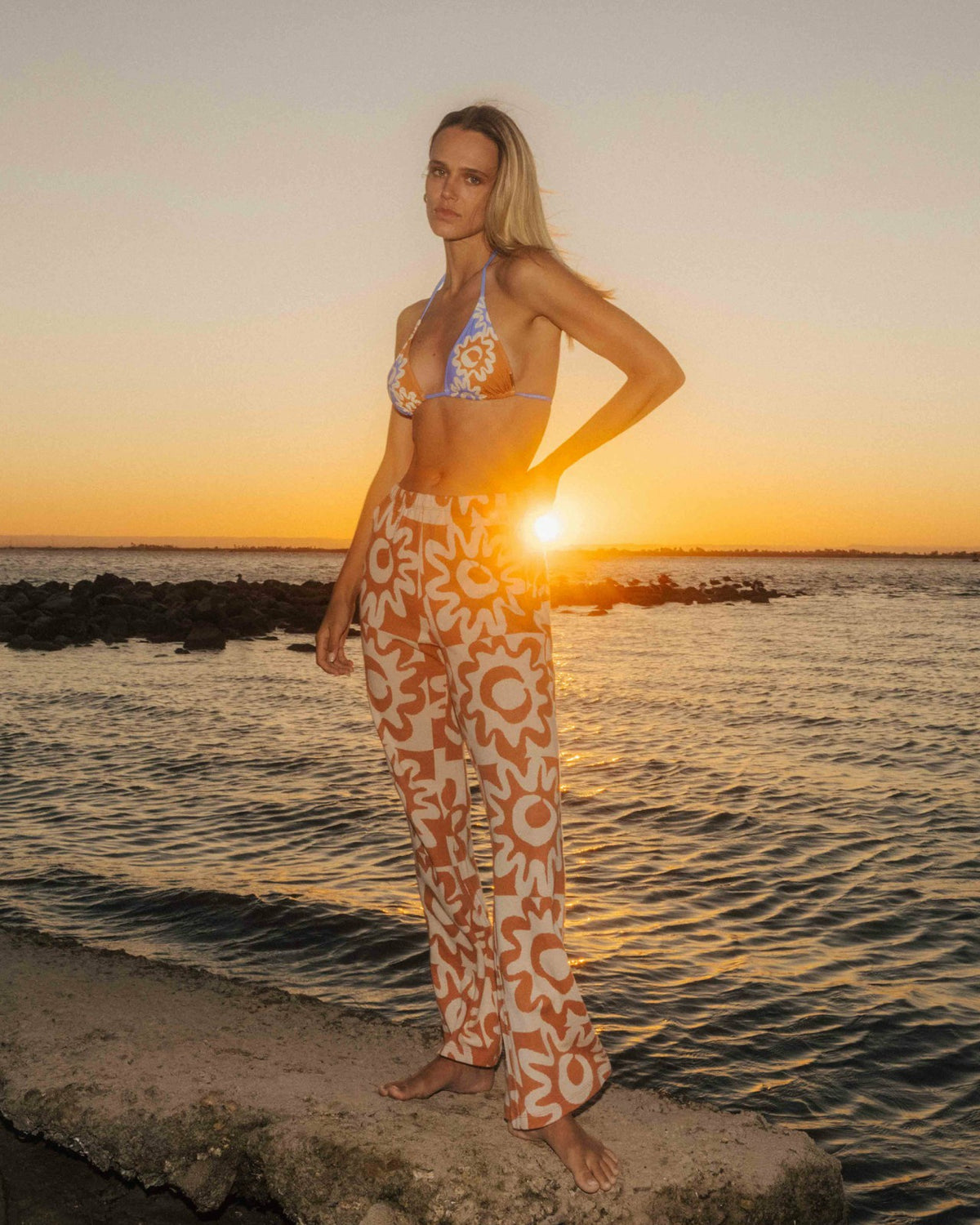 Lost Waves Knit Pants - Sunburnt | Billabong