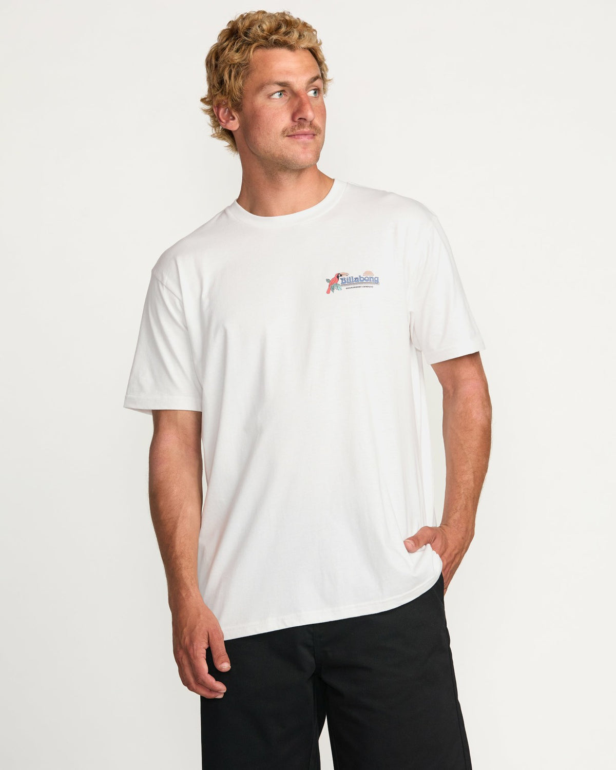 Lounge Premium Tee - Off White | Billabong