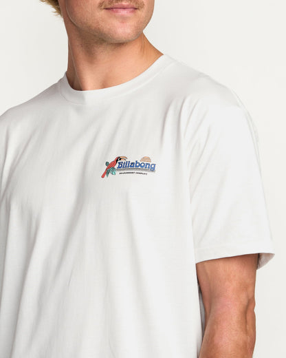 Lounge Premium Tee - Off White | Billabong