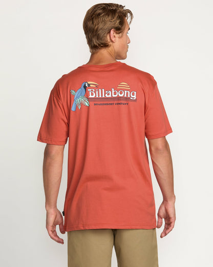 Lounge Premium Tee - Washed Red | Billabong