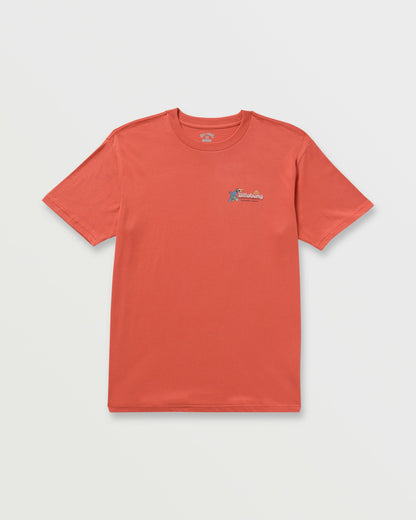 Lounge Premium Tee - Washed Red | Billabong
