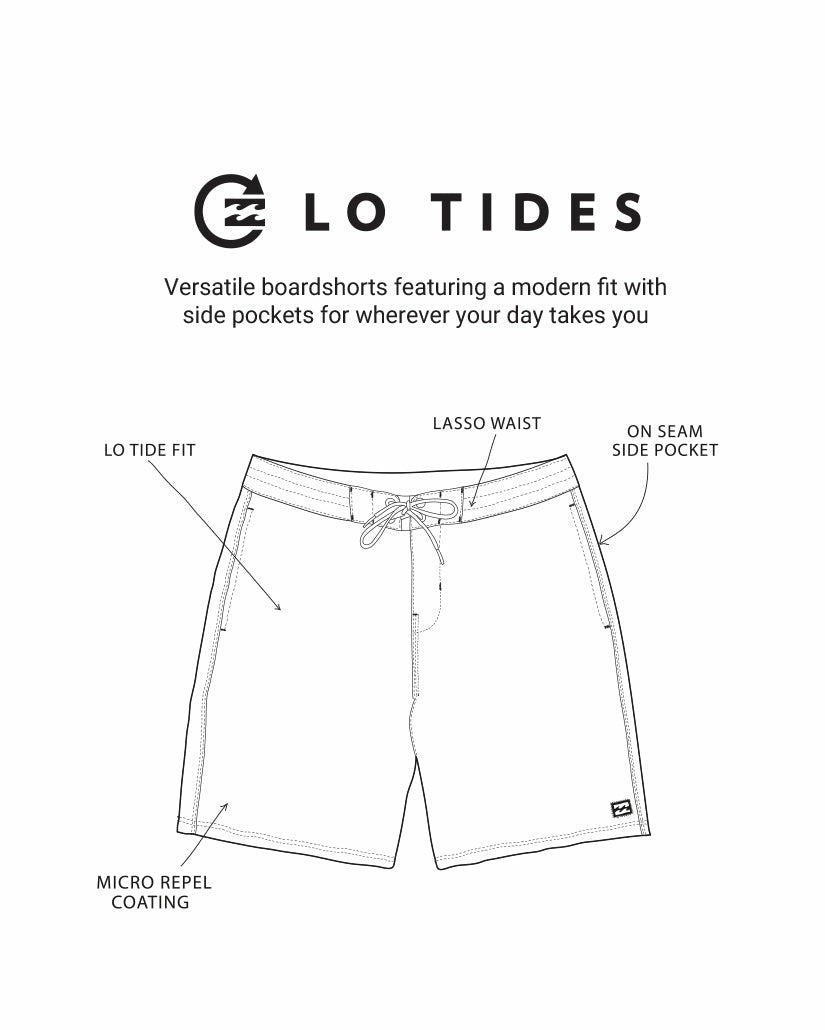 Lowers Lo Tide 19" Boardshorts - Mist Green | Billabong