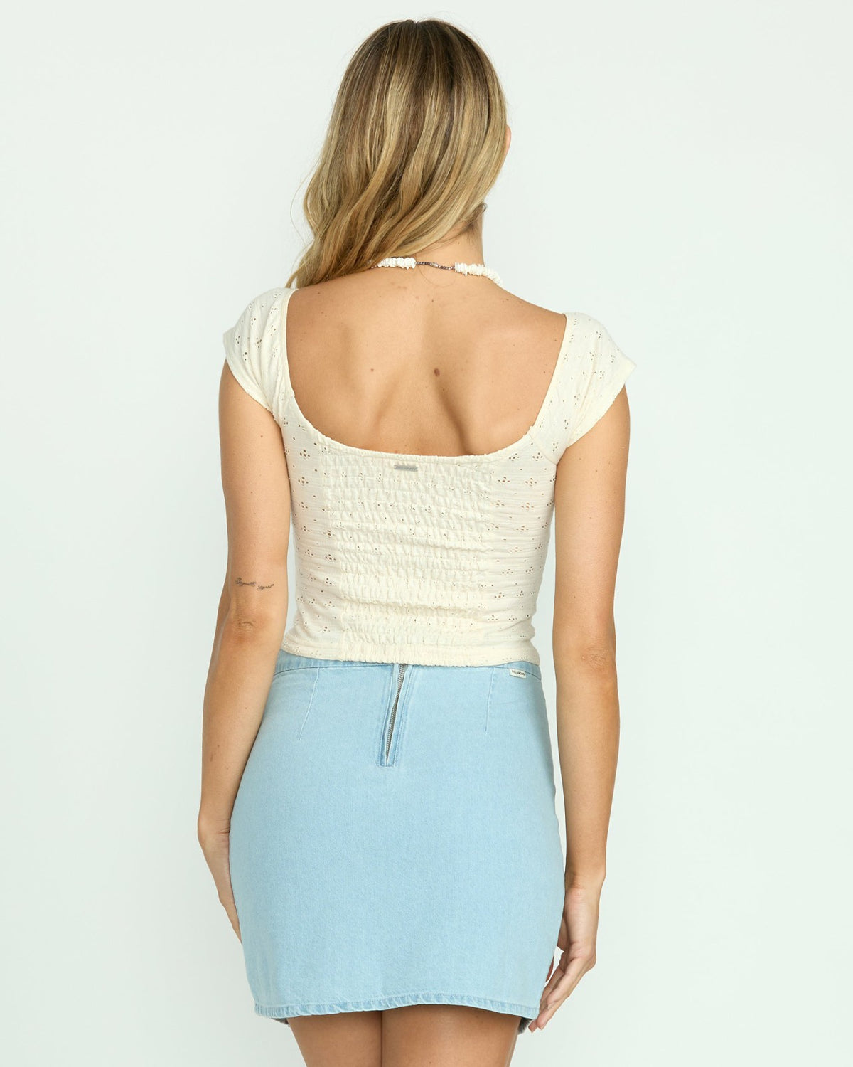 Mia Tie-Front Top - Whitecap | Billabong