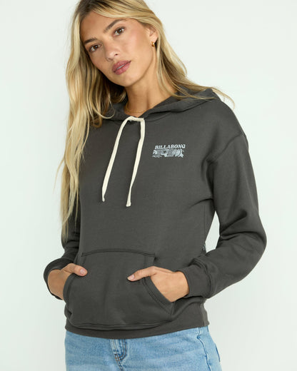 Miles Apart Hoodie - Off Black | Billabong