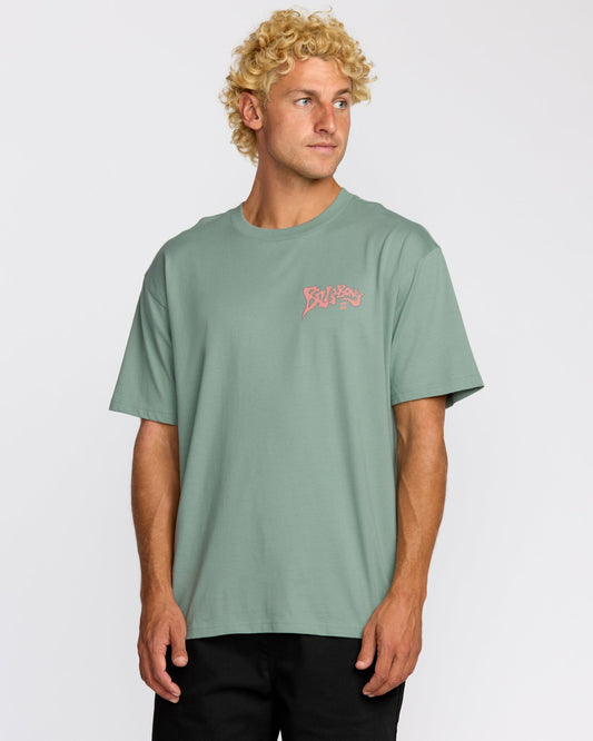 Morning Haze Regular Short Sleeve T-Shirt - Mineral Blue | Billabong