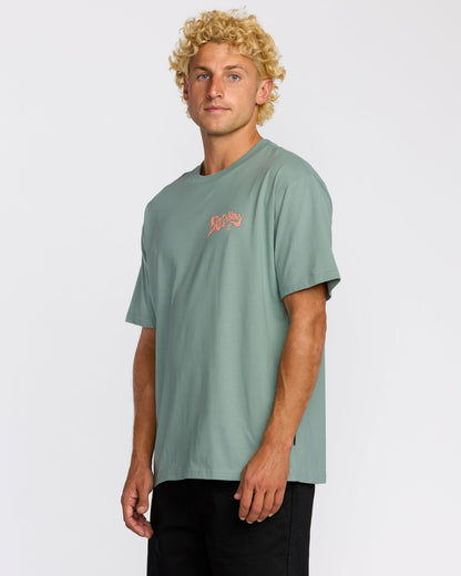 Morning Haze Regular Short Sleeve T-Shirt - Mineral Blue | Billabong
