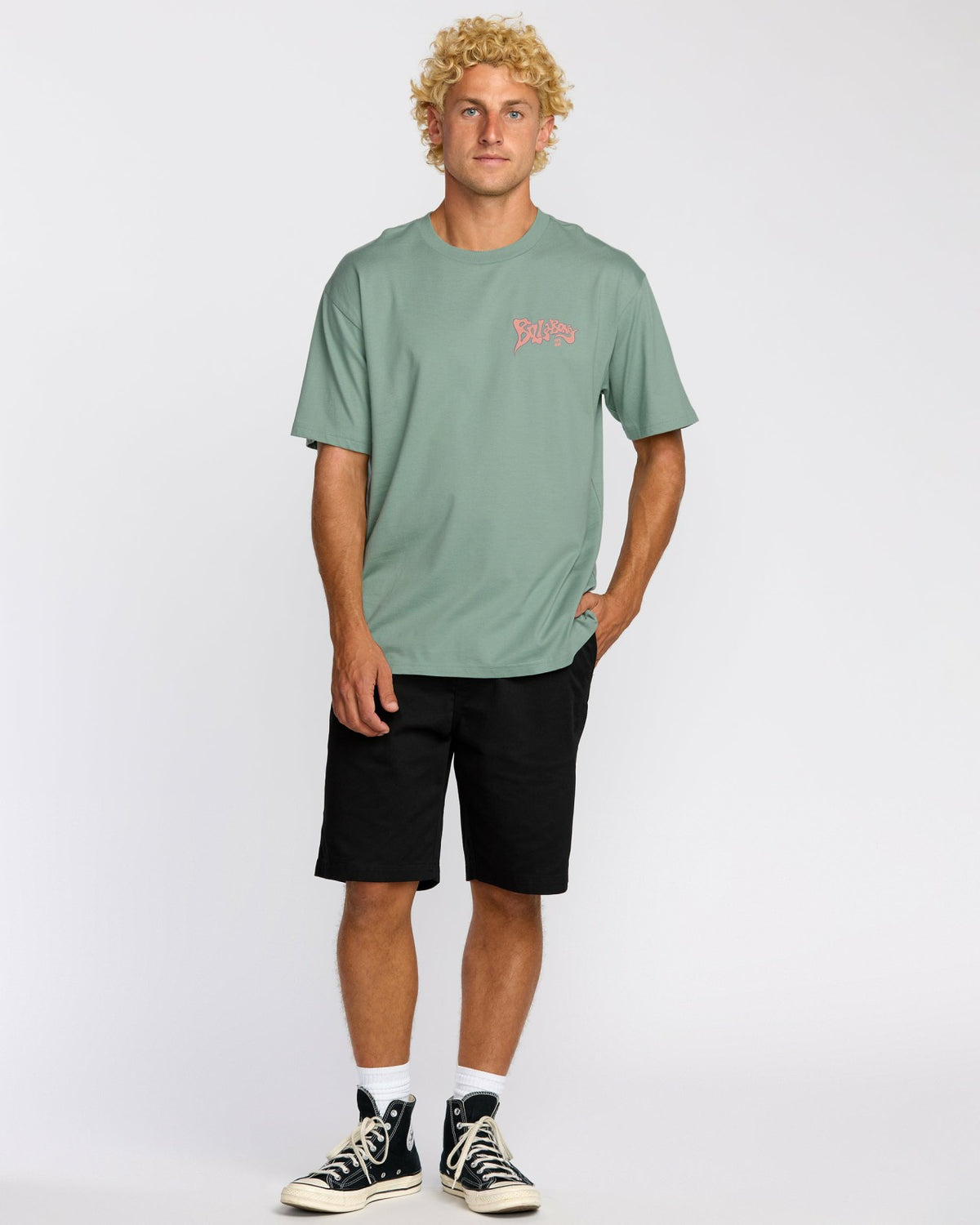 Morning Haze Regular Short Sleeve T-Shirt - Mineral Blue | Billabong
