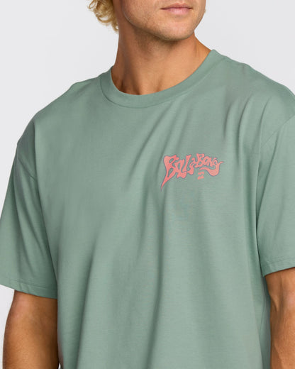 Morning Haze Regular Short Sleeve T-Shirt - Mineral Blue | Billabong