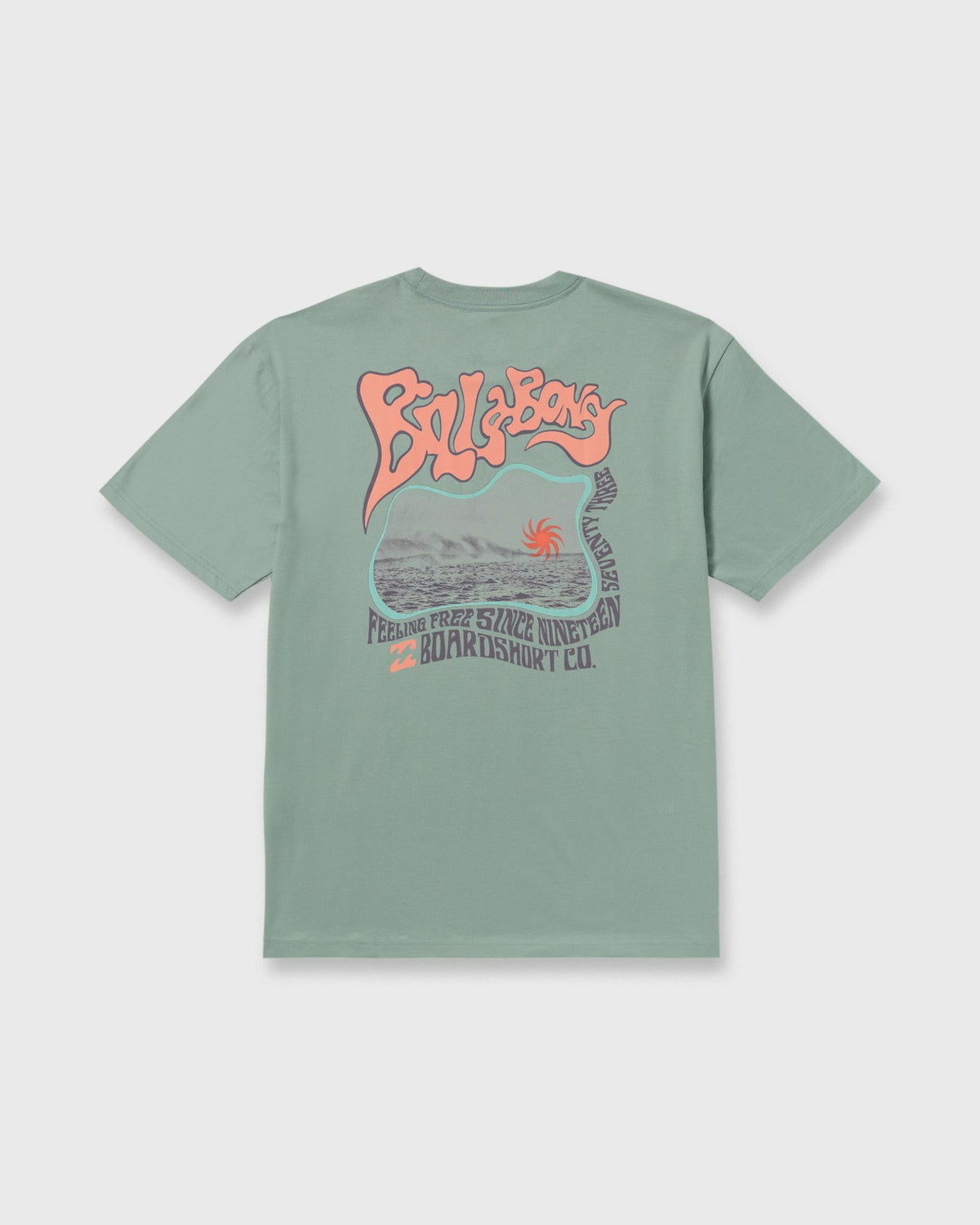 Morning Haze Regular Short Sleeve T-Shirt - Mineral Blue | Billabong