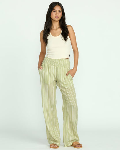 New Waves 2 Elastic Waist Pants - Avocado | Billabong
