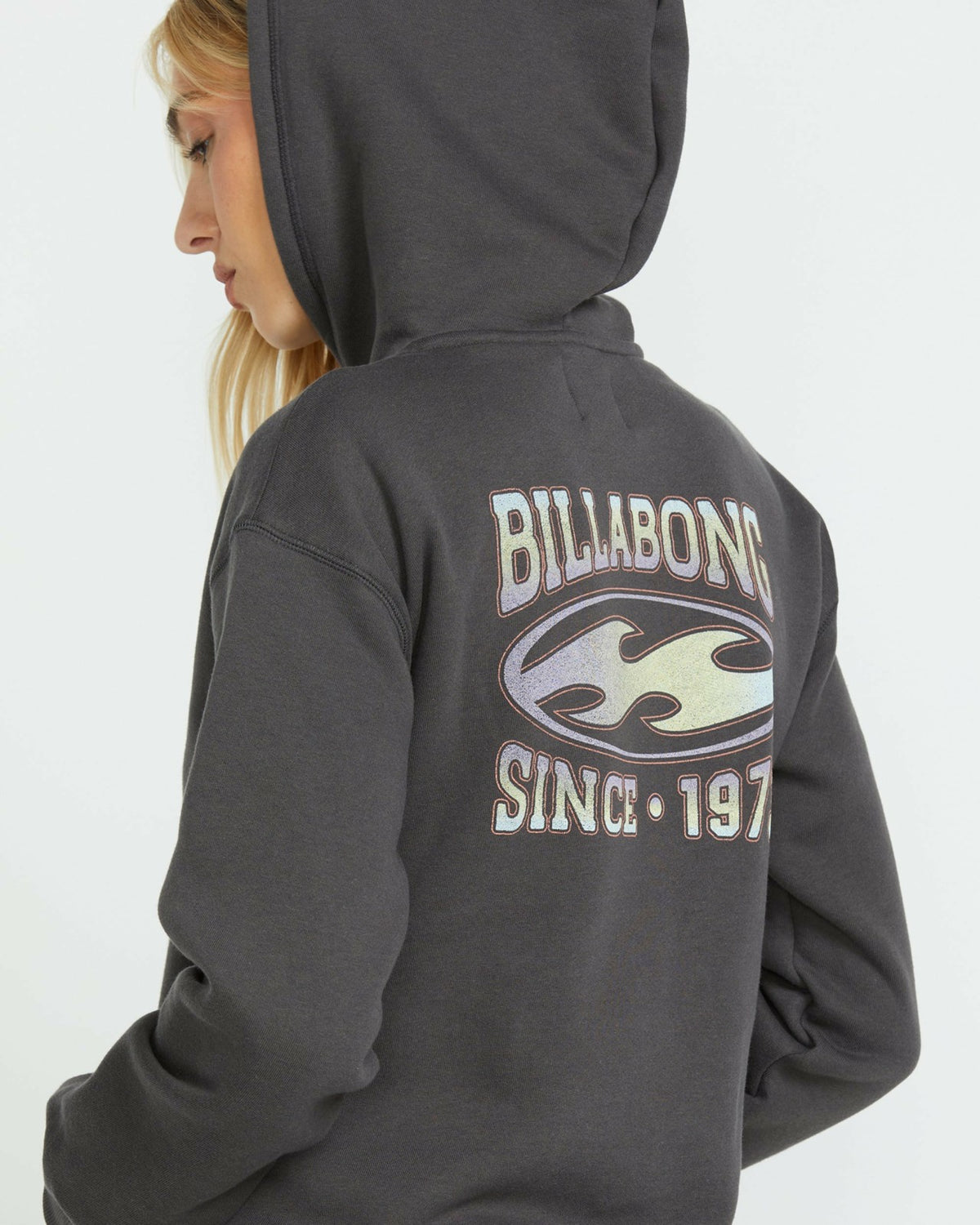 Nice Vibes Po Hoodie - Off Black | Billabong