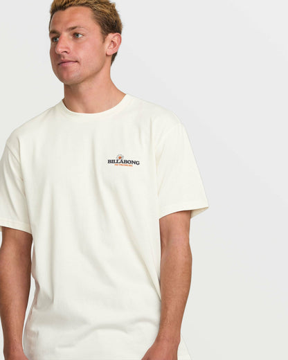 No Pressure Premium Tee - Off White | Billabong