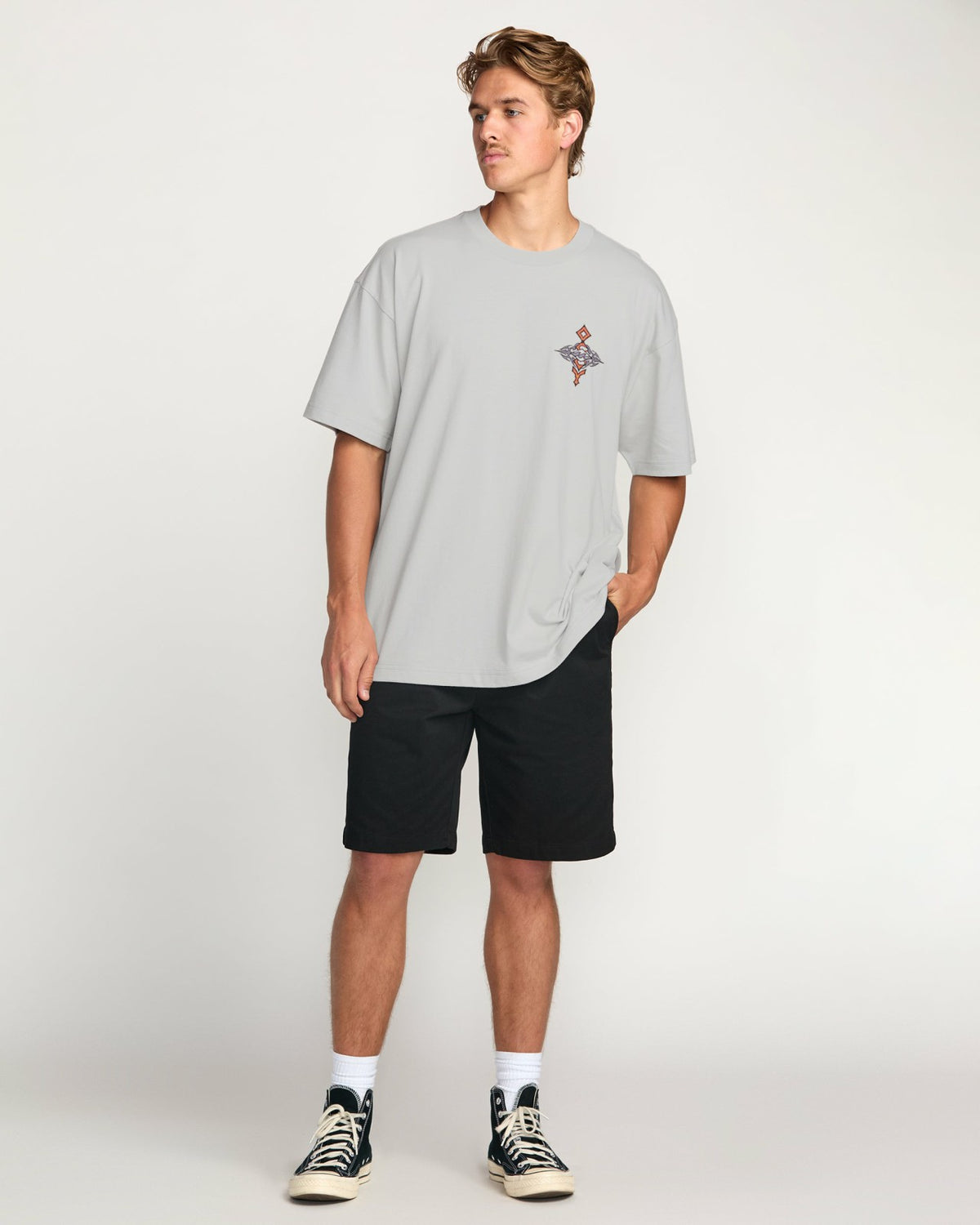 Occy OG Tee - Silver | Billabong