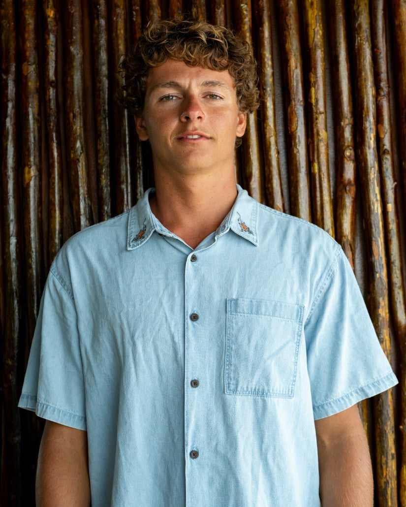 Occy Short Sleeve Shirt - Cloud Blue | Billabong