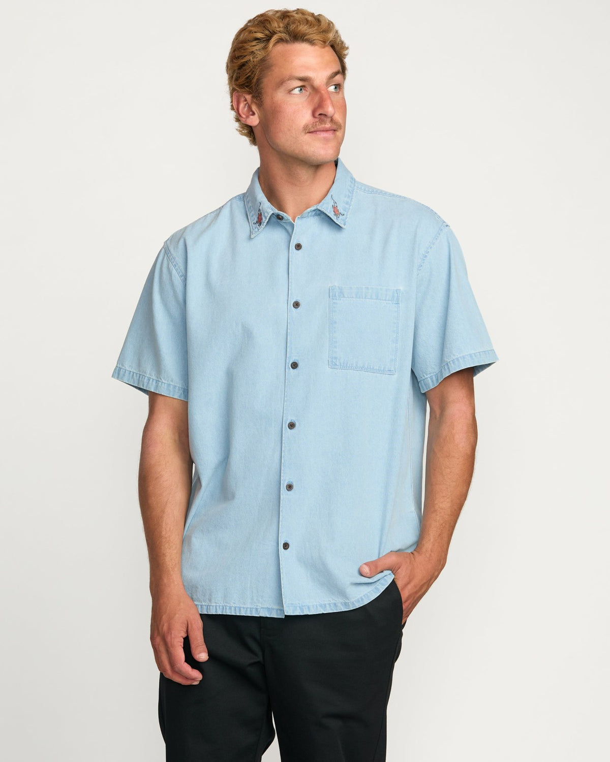 Occy Short Sleeve Shirt - Cloud Blue | Billabong