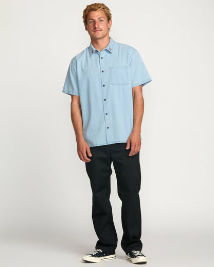 Occy Short Sleeve Shirt - Cloud Blue | Billabong